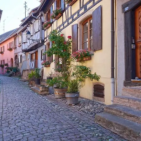Bretzel Dans Maison Alsacienne, Eguisheim